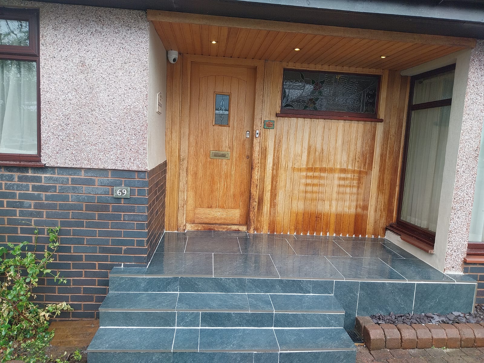 Block paved driveway Renfrew